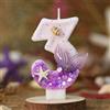 NONE Candele di compleanno a coda di sirena con stelle marine, candele con numeri, decorazioni creative per torte per feste di compleanno, decorazioni per feste fai da te