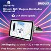 MEKEDE DUDUAUTO DUDU7 UIS7870 Universale 10 "Radio per auto 1din Android 13 Carplay Android Auto Girevole Schermo 4G BT FM Radio Ricevitore DSP