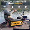 Rvpozwer Batteria al Litio LiFePO4 RVPOZWER 12V 100Ah 200Ah 1280WH 2560WH con BMS Integrato da 200A, 25000 Cicli per Camper, Barca, Ricaricabile Portatile