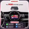 BONROAD Adattatore Wireless CarPlay Android Auto per BMW MINI Cooper F55 F56 F57 F54 F60 EVO con GPS Bluetooth