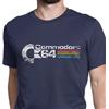 NONE Maglietta Retro Commodore 64, Nuova T-Shirt in Puro Cotone, Magliette C64 Amiga Computer Geek Nerd 3D, Magliette con Collo Tondo