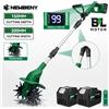 Yofidra Nuovo Motozappa Elettrico Pieghevole NewBeny per Giardino, Coltivatore per Prato, Attrezzo Elettrico per la Lavorazione del Terreno Compatibile con Batteria Makita
