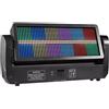 LSYNO Luce Stroboscopica LED 400W 12+12 Segmenti RGB 3IN1 Controllata DMX, Effetto Wash per DJ, Illuminazione da Palco per Eventi in Club e Matrimoni