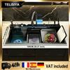 TELISIYA Lavello da Cucina Multifunzionale in Acciaio Inox con Display Digitale, Rubinetto a Cascata, Vasca Singola Grande, Dimensioni 100 X 50 cm