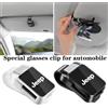 JEEP Clip universale per occhiali da sole e porta carte per Jeep Avenger Patriot Wrangler, accessori per interni auto