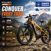 PULUMA PH003 Bicicletta Elettrica, 2000W con due motori, velocità di 55 km/h, batteria da 48 V 20 Ah, autonomia di 100 km, ruote spesse 26x4,0 pollici, e-bike da montagna off-road con connessione