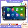 GEARELEC Autoradio Android 14 da 9 pollici con Carplay 2 Din per VW Volkswagen Golf Passat B6 B7 Skoda Octavia Polo Tiguan, lettore multimediale per auto con WIFI FM RDS GPS