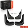 Frankberg Parafanghi anteriori e posteriori Frankberg 4x per VW Polo 9N_1.2L 1.4L 1.6L