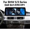 XONRICH Autoradio Android 14 con Schermo IPS da 12,3 Pollici per BMW Serie 3 5 E60 E61 E90 E91 E92 E93 CCC CIC 8GB+128GB, CarPlay Wireless, Android Auto, 4G WiFi, Navigazione GPS, Unità Multimediale