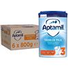 Aptamil Growing Up Milk Stage 3, 1-2 Years, 800 g, Pack of 6