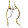 PANDORA Essence Orecchini a bottone placcati in oro 14k