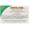 HERBOPLANET Srl Diflor Plus 24 Capsule Fermenti Lattici Probiotici per Flora Intestinale