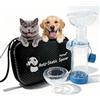 NESSICURE Distanziatore per camera di aerosol per animali domestici, per cani e gatti, include due misure di maschera e una custodia per il trasporto, compatibile con qualsiasi MDI