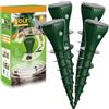 Keero Dissuasori per Talpe, 4 Pezzi Dissuasore per Topi, Repellente per Topi, Scaccia Talpe per Scoiattoli di Terra, Serpenti, Visoni, IP65 Impermeabile-Verde