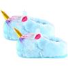 LRXIYODE Ciabatte Unicorno Cotone Invernali da Casa Unisex Scarpe da Interno Confortevoli e Traspiranti per Donna e Uomo