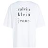 CALVIN KLEIN Donna Calvin Klein T Shirt Cj Leans Logo Tee Donna
