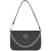 GUESS BORSA A SPALLA DONNA - GUESS CARBONE - HWBG96 72720