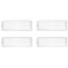 Whychstore Set di filtri HEPA per robot aspirapolvere Xiaomi S40 Pro/OV71GL, filtro HEPA di ricambio per accessori per aspirapolvere, filtri antipolvere per robot spazzatrice (confezione da 4)