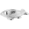 iplusmile Stampo a Forma di Pesce Carpa Koi in Lega di Alluminio per Dolci | Argento, Facile da Pulire e Uso Versatile, per Feste e Occasioni Festive