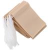 FOMIYES Bustine Filtro per Tè Sfuso Monouso Coulisse 6x8 Cm, Sacchetti Filtro per Tisane e Infusi, 100 Pezzi, Pratiche e Leggere per Uso Cucina e Preparazioni Erboristiche