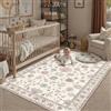 PureCozy Vintage Beige Tappeto Salotto 120x170cm Grande