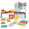 Mattel Fisher-Price Fun and Learning Market JGW99 Checkout Playset, 20 Pieces for Child