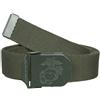MFH USMC web belt, verde od, circa 3,5 cm,