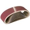 RETOL Nastri abrasivi, 457 x 75 mm, G36, p. levigatrici palmari a nastro, corindone normale (10 Pz.)