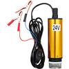 Generic Pompa sommergibile DC 12V 24V per gasolio trasferimento acqua rifornimento con schermo