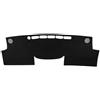 KIRYU Tappetino Copri Cruscotto Tappetino Parasole Evitare Luce Per Toyota Per Prius V Plus Per Alpha Per Hybrid 2012 2013 2014 2015 2016 2017 2018 2019 Copertura Cruscotto Auto(A LHD Black Side)