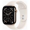 Apple Watch Series 11 Titanio 46 mm (2025) | GPS + Cellular | oro | Cinturino Sport M/L | Galassia