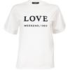 WEEKEND MAX MARA T-SHIRT GIROCOLLO DI WEEKEND MAX MARA 001 BIANCO Donna