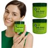 aaksh 555 Confezione da 3 dischetti detergenti per il viso Tea Tree - 3 x 60 pezzi (180 tamponi totali), salviette riutilizzabili struccanti e toner anti-imperfezioni. Pulizia profonda e controllo dell'olio per