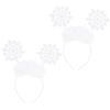 minkissy Cerchietto Per Natalizio Con Fiocco Di Neve Cerchietto Per Con Fiocco Di Neve Per Bambini