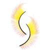 Duroecsain Ciglia Colorate | Extension Ciglia Colorate - Forniture Trucco Occhi Lunghe Volume Riutilizzabili Per Halloween Feste Matrimoni Pride Cosplay Sfilate