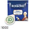 CAFFE' BORBONE 100 CIALDE CAFFE' BORBONE MISCELA BLU ESE 44 MM CARTA MONODOSE FILTRO GUSTO CASA