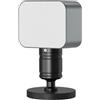 CAZSTYK Mini luce di riempimento a LED in alluminio con 3 temperature di colore Supporto per scarpa fredda per fotocamera Telefono Fotografia Vlog Live Streaming Viaggio Vlog Light Set
