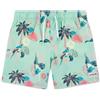 Hurley Costume da Bagno Pull-On Bambino, Verde, 3-4 Anni