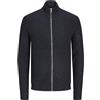 JACK & JONES Jjelewis Knit Cardigan SN Maglione, Navy Blazer/Detail:Twisted W. Black, S Uomo
