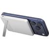 Belkin BoostCharge Power Bank Magnetico 5000mAh Qi2 15W, Caricatore Wireless con Supporto Estraibile, Cavo USBC Incluso, Caricatore Portatile per iPhone, AirPods, Galaxy, Pixelsnap, iPad, Bianco