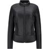 GUESS Giacca In Pelle Sintetica Lea Corset W4RL12WFWT0 Nero