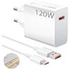 DONOONIS 120W Caricatore USB C Rapido,Caricabatterie USB C 1M per Mi Turbo Charge Caricatore Rapido Charge Turbo per Xiaomi 14 Ultra 14T13T 13 12T 11T Pro 12,Redmi Note 13 12 11S 10Pro,Mi 11 Ultra 11i