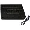 Fegtrtyoa Scatola di Alimentazione UPS USB 5V 9V 12V Uscita Fai da Te 18650 Batteria per DVR Router Wireless Modem Durevole Facile Installazione