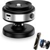 Jemey Porta Cellulare Magnetico, Supporto per Auto ad Adsorbimento per Specchio in Vetro Sottovuoto, Magnete Forte N52, 360° Girevole Supporto a Ventosa Magnetico per iPhone, Android e Smartphone
