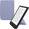 kwmobile Custodia Pieghevole Compatibile con Pocketbook Verse/Pro/Color/Vivlio Light Cover - Cover Magnetica Pelle PU eReader con Stand - lavanda