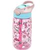 Nerthus FIH 917 bottiglia bambino tritan con cannuccia unicorni riutilizzabile senza BPA leggera resistente