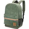 Ocean Pacific OG Zaino in velluto a coste per viaggi, sport, spiaggia, lavoro, zaino casual per uomo e donna, adatto per laptop da 15,6 pollici, verde oliva, medio