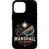 Marshall Islands Souvenir Gift Custodia per iPhone 16 Pro Max Souvenir da viaggio vintage delle Isole Marshall