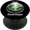 Amante Di Muschio Mossarium Foresta In M Forest Keeper Mossarium Bosco Da Interno PopSockets PopGrip Adesivo