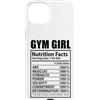 Funny Nutrition Facts Fitness Workout Custodia per iPhone 15 Plus Palestra Ragazza Fatti nutrizionali Allenamento Fitness Divertente